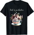 Cute Cat Lovers Rest is Productive Tea Cup Mental Health