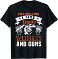Cigar Smoker Smoke Cigars Whiskey Drinker Gun Lover Smoking