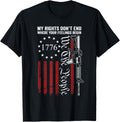My Rights Dont End Where Your Feelings Begin Usa Gun Rights
