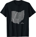 Ohio Shirt Women Men Kids Gift Roots State Map Home Love US