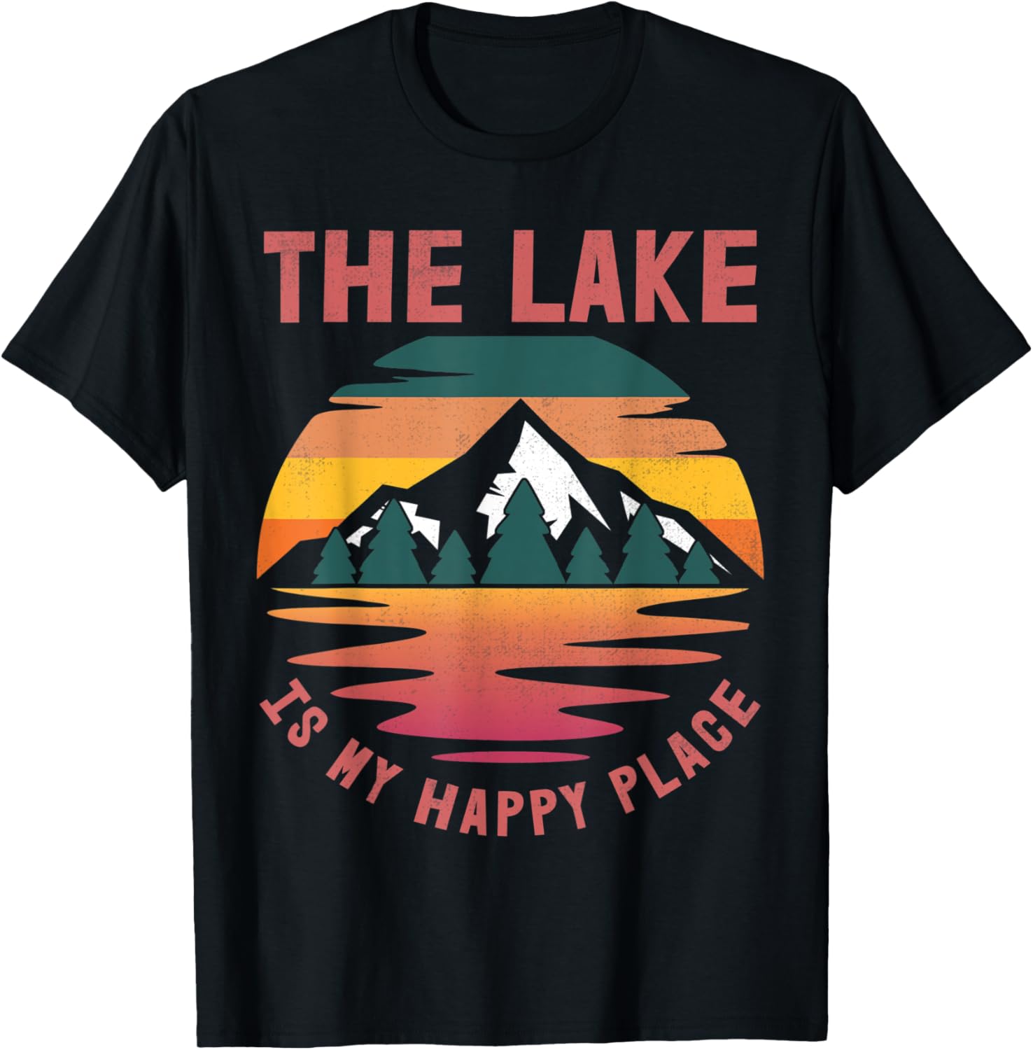 Retro On The Lake Is My Happy Lake Place Camping Boating