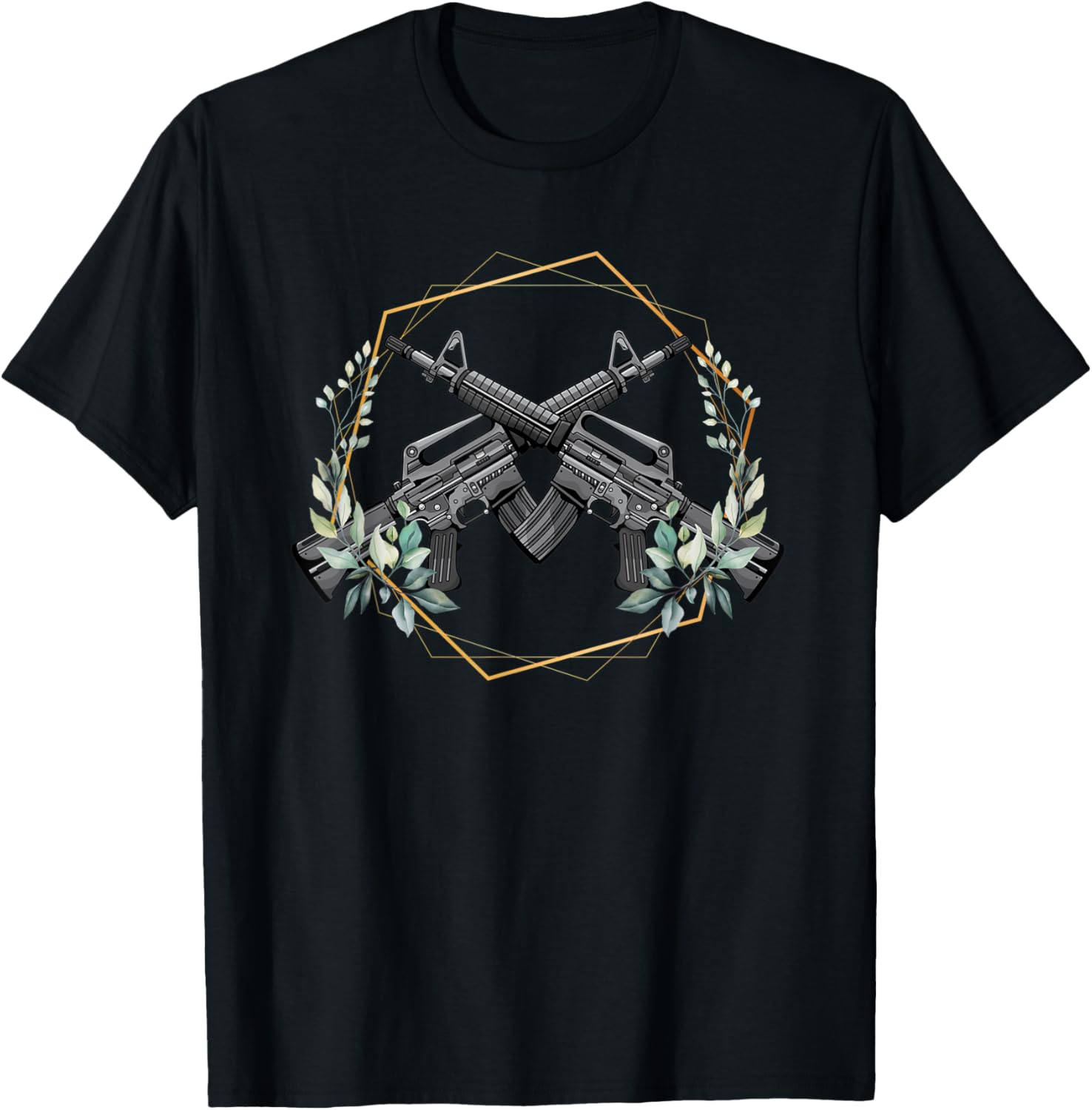 Automatic Gun Flowers Peace Weapons