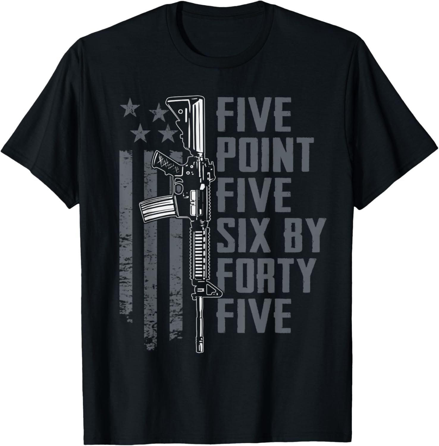 Five Point Five Six 5 56 Ammo Ar15 Rifle Owner Funny Gun