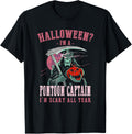 Pontoon Captain I M Scary All Year Halloween