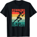I Love To Run Vintage Runners Running Is My Happy Place