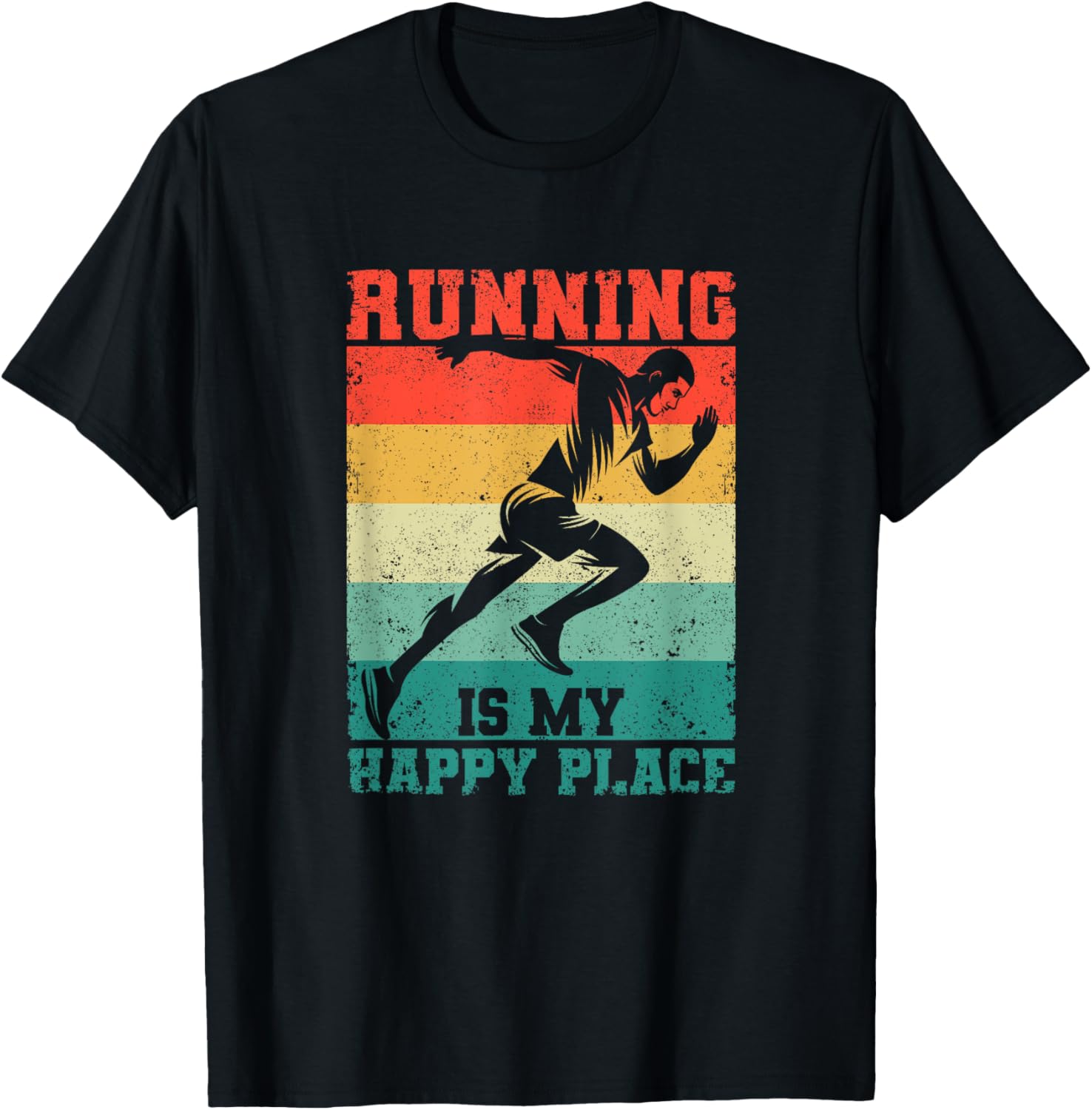 I Love To Run Vintage Runners Running Is My Happy Place