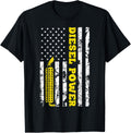 Thin Yellow Line Flag Diesel Power American Driver