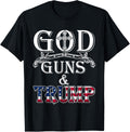 God Guns Trump Shirt 2Nd Amendment T Shirt Trump 45