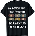 Funny Fiber Knitting Joke, Yarn Crochet Joke