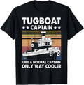 Tugboat Captain Retro Vintage Vessels Ship Tug Boat