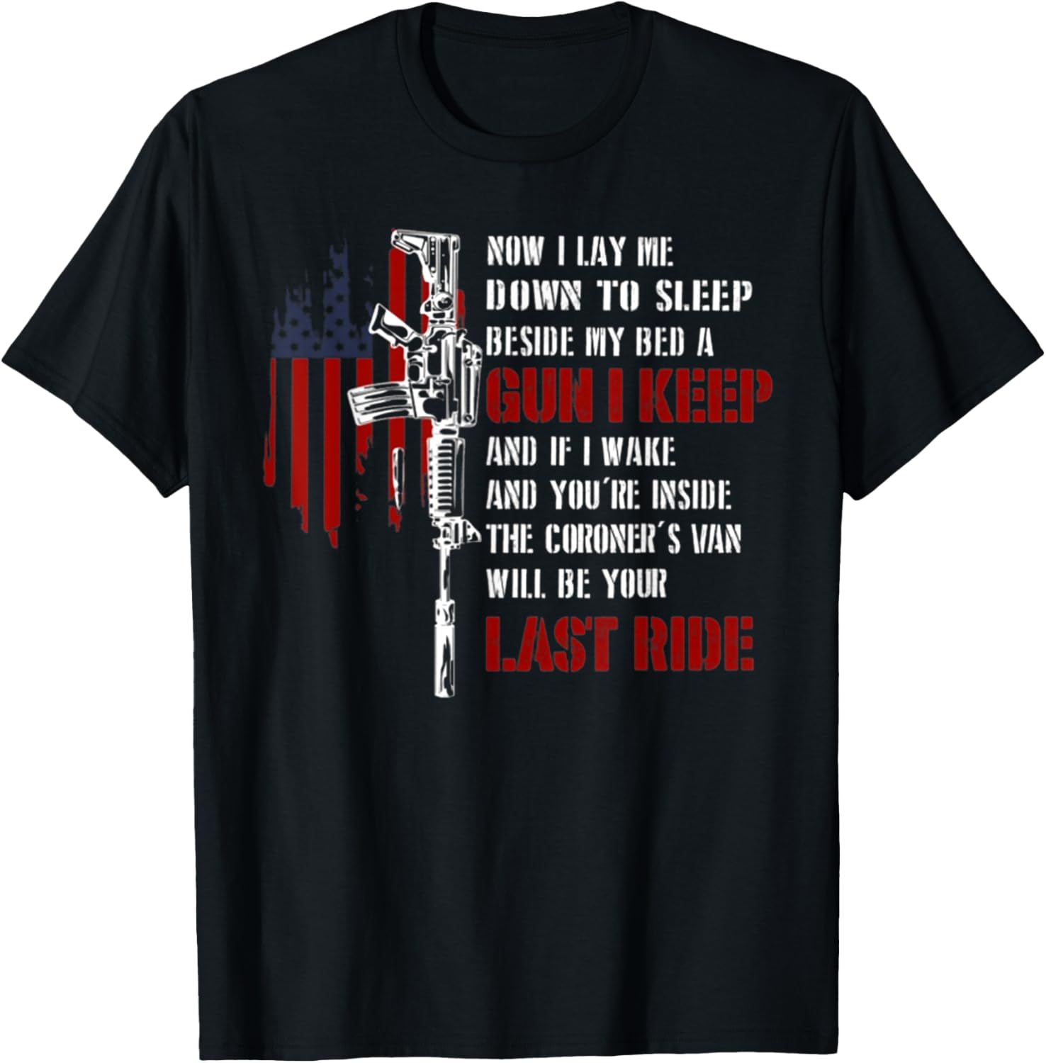 Now I Lay Me Down To Sleep Beside My Bed A Gun