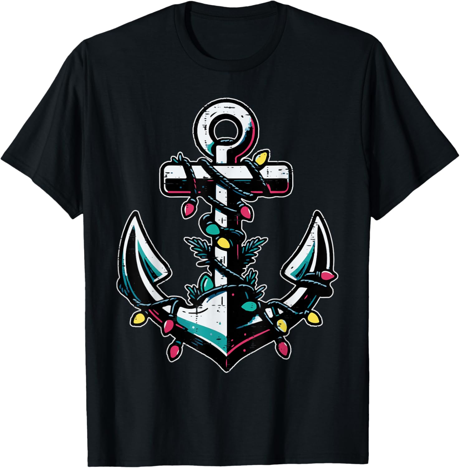Christmas Boat Anchor Xmas Sailor Cruise Men Boys