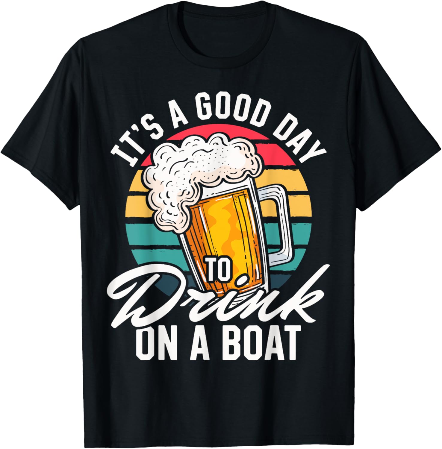 Drink On A Boat Party Boat Crew Day