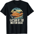 Captain Of Motor Boat Pontoon King Lake Life