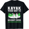 Christmas Kayaking Kayak Lover Paddling Kayaker Boating