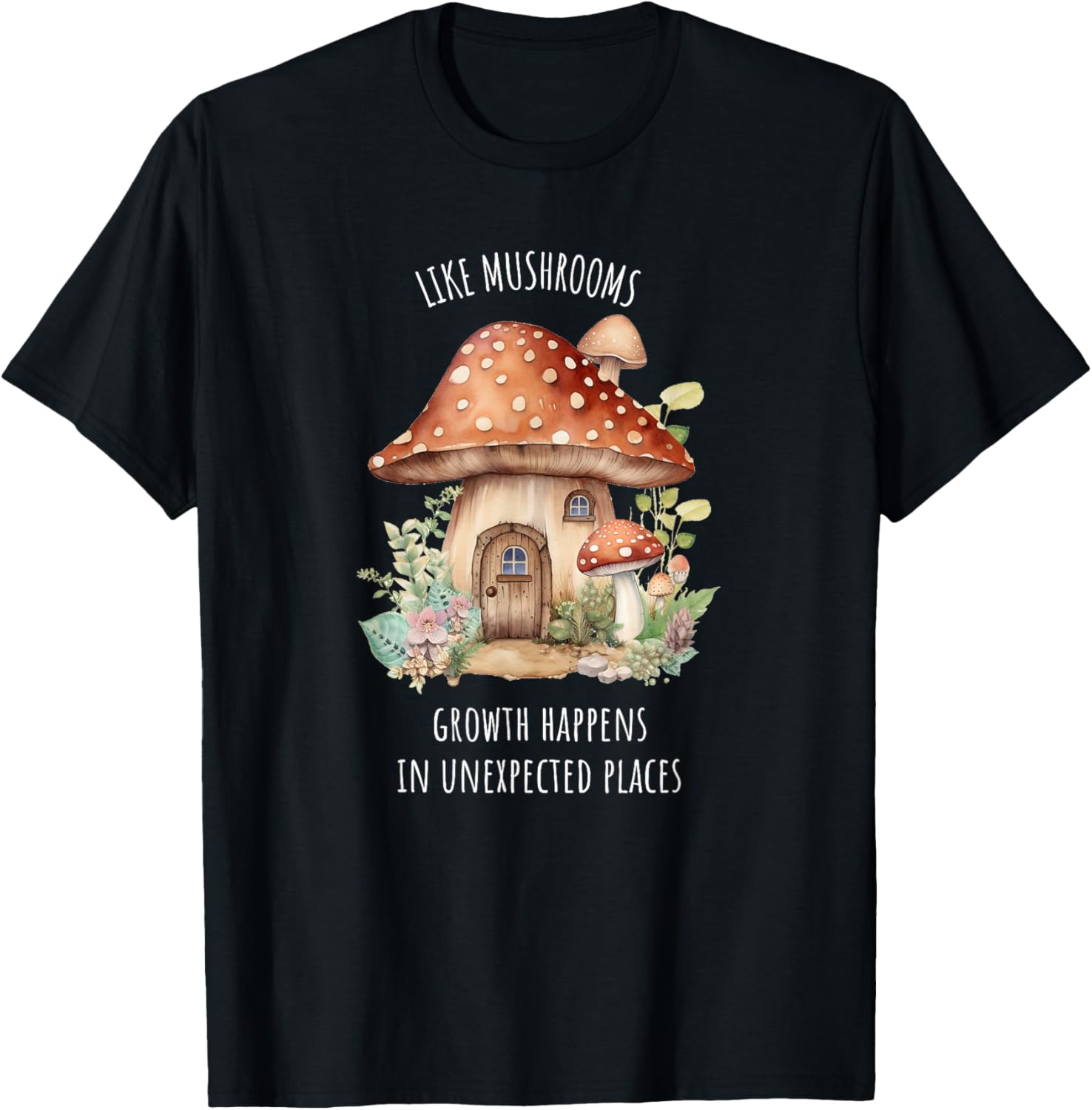 LIKE MUSHROOMS GROWTH HAPPENS IN UNEXPECT PLACES, WOMENS