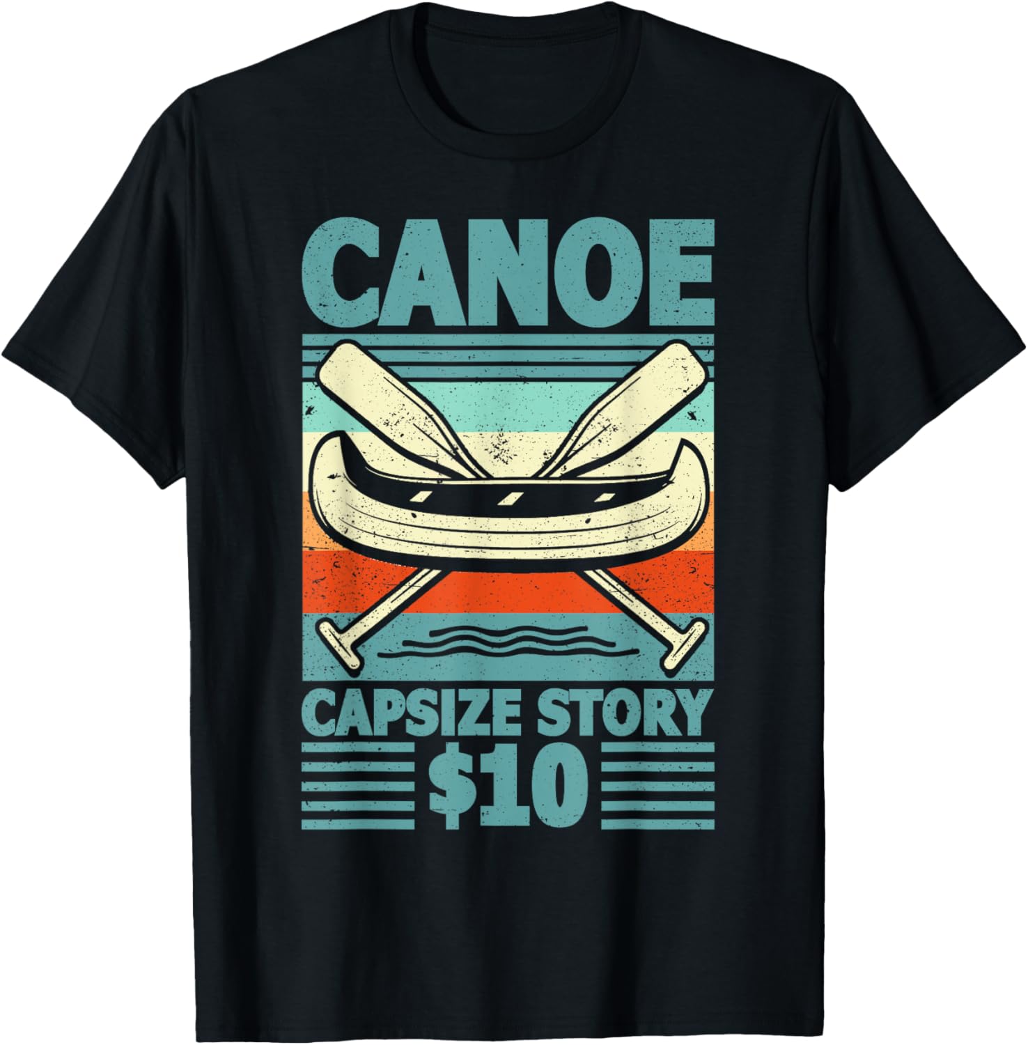 Canoe Capsize Story 10Usd Retro Canoe Boat