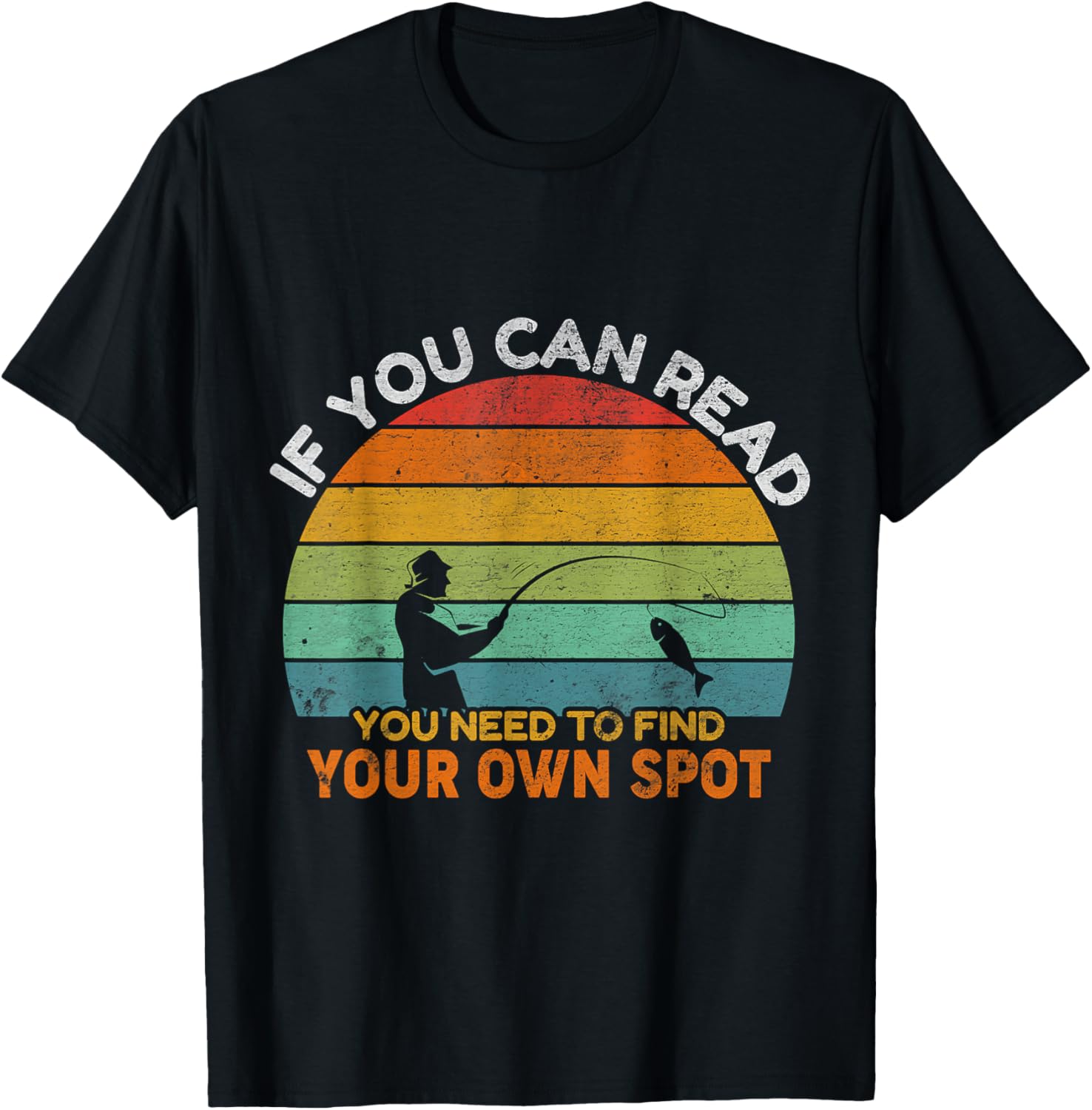 You need to find your own place - anglers, fishermen