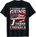 I Clean My Guns Funny Flag 2Nd Amendment Gun Rights