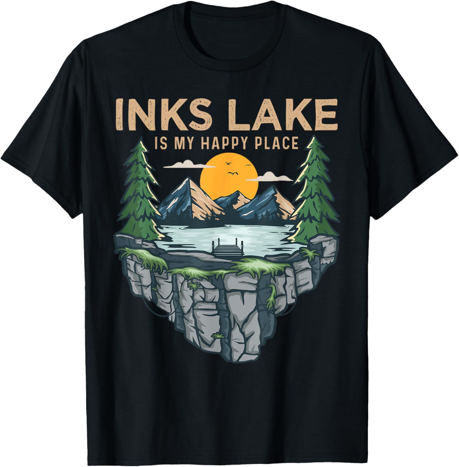 Fishing Boating Camping - My Happy Place Inks Lake