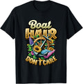 Boat Hair Don Care Nautical Anchor Steering Wheel