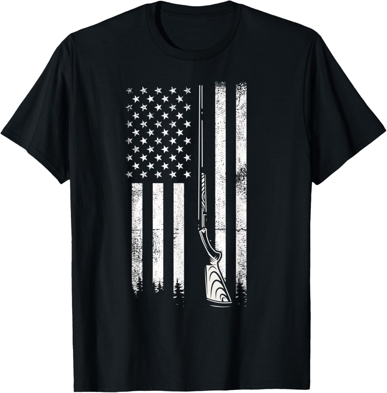 Usa Flag Gun Hunter Gift Hunting