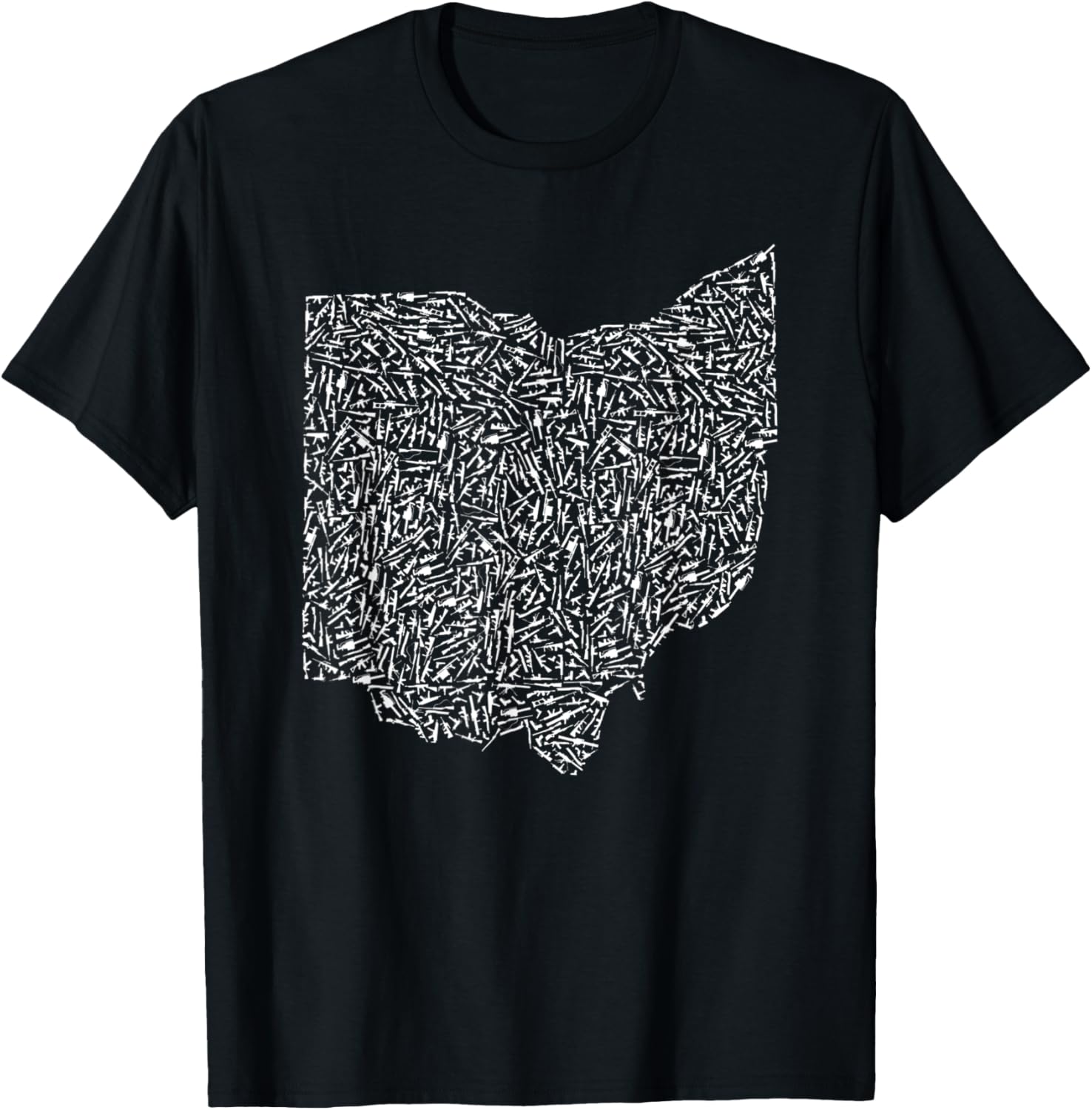 Funny Graphic Ohio America Distressed Trump Gun Idea