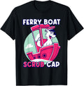 Ferry Boat Scrub Cap Ferry Boat Ship