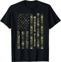 Munger Place United States Distressed Camo w US Flag