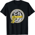 Cool Wild Urban Dog Novelty Graphic Tees Wild Gangs Guns