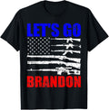 Lets Go Brandon Gun Flag Anti Liberal T Shirt