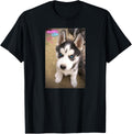 Adorable Siberian Husky Life Blue Eyes Cute Puppy Dog Men Women Kids