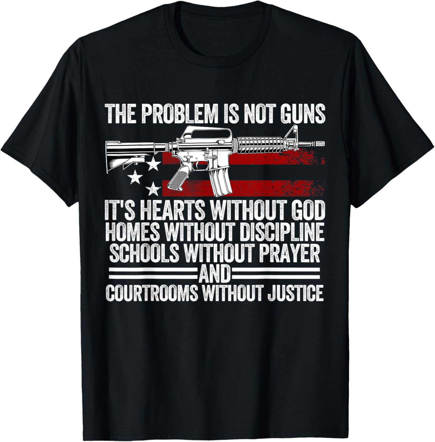 Funny Problem Is Not Guns Its Hearts Without God