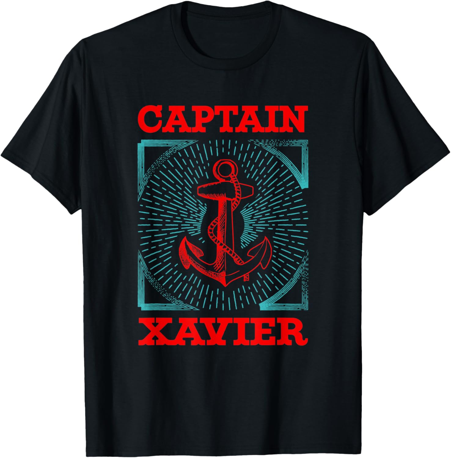 Captain Xavier Personalized Name Seaman Boating Trip