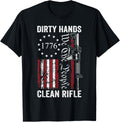 Dirty Hands Clean Rifle 2Nd Amendment Pro Guns Ar15 Usa