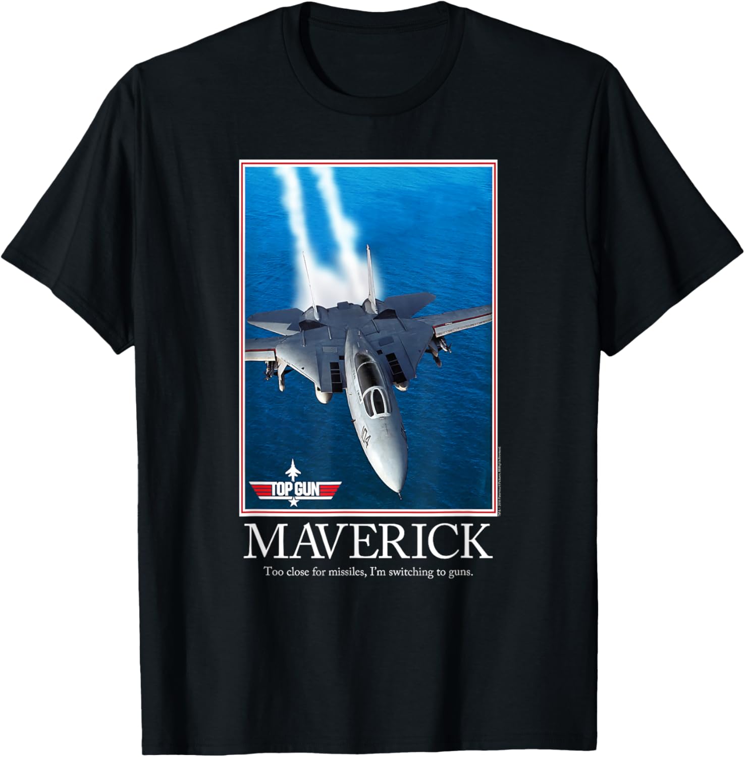 Top Gun Maverick Motivational Poster With Jet Action Movie