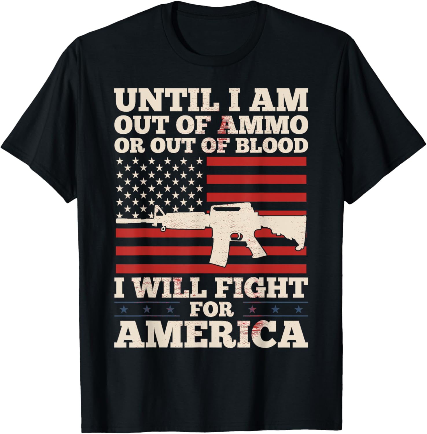 I Will Fight America Patriotic July 4Th Gun Enthusiast