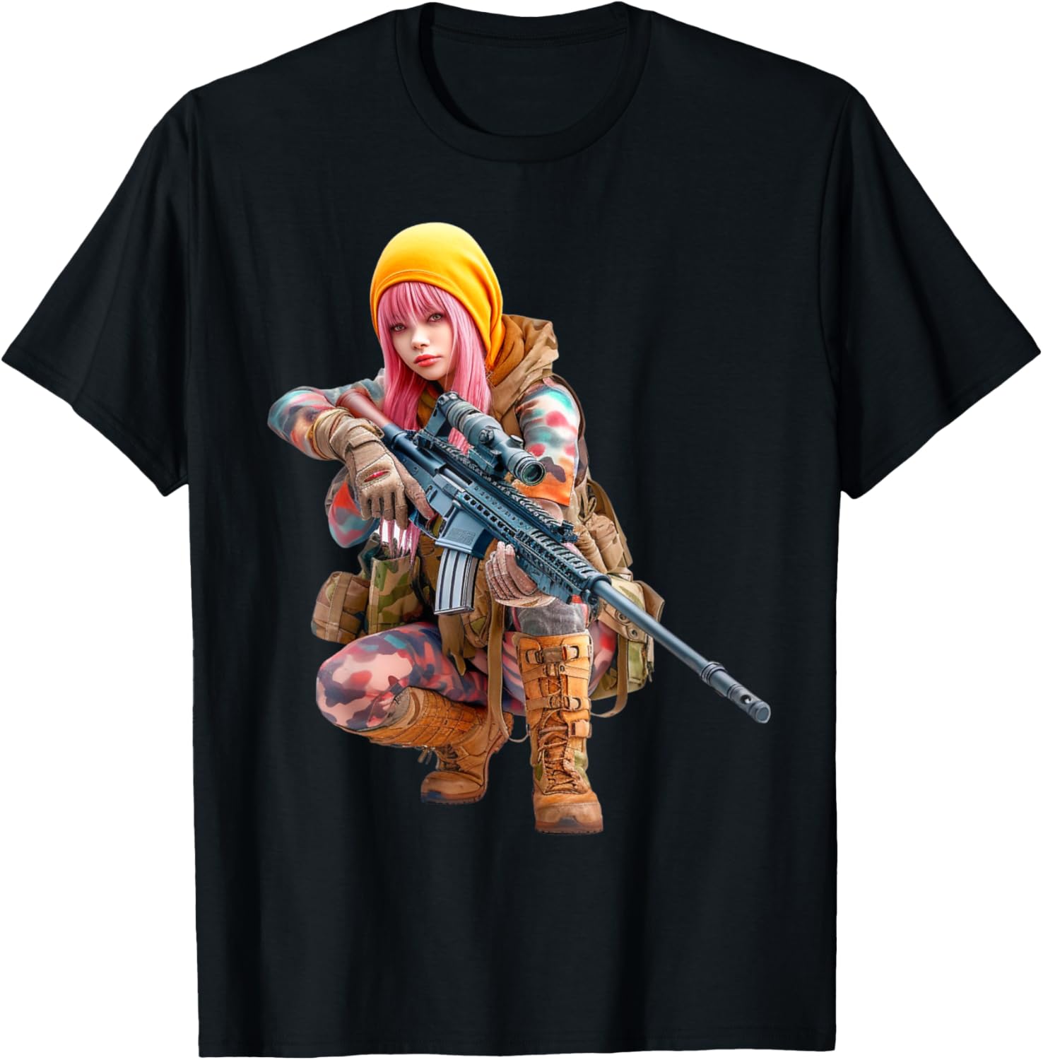 No 2 Japanese Girl Manga Girl With Gun Anime