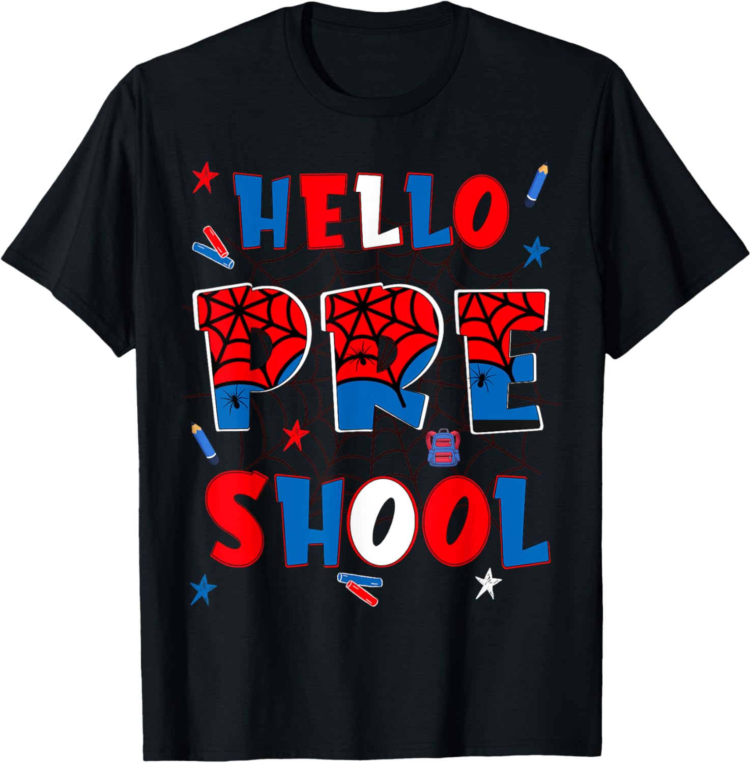 Hello Preschool Squad Spider Back To School Preschool