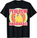 Vintage Pew Madafakas Gansta Chicken With Guns Crazy Pew