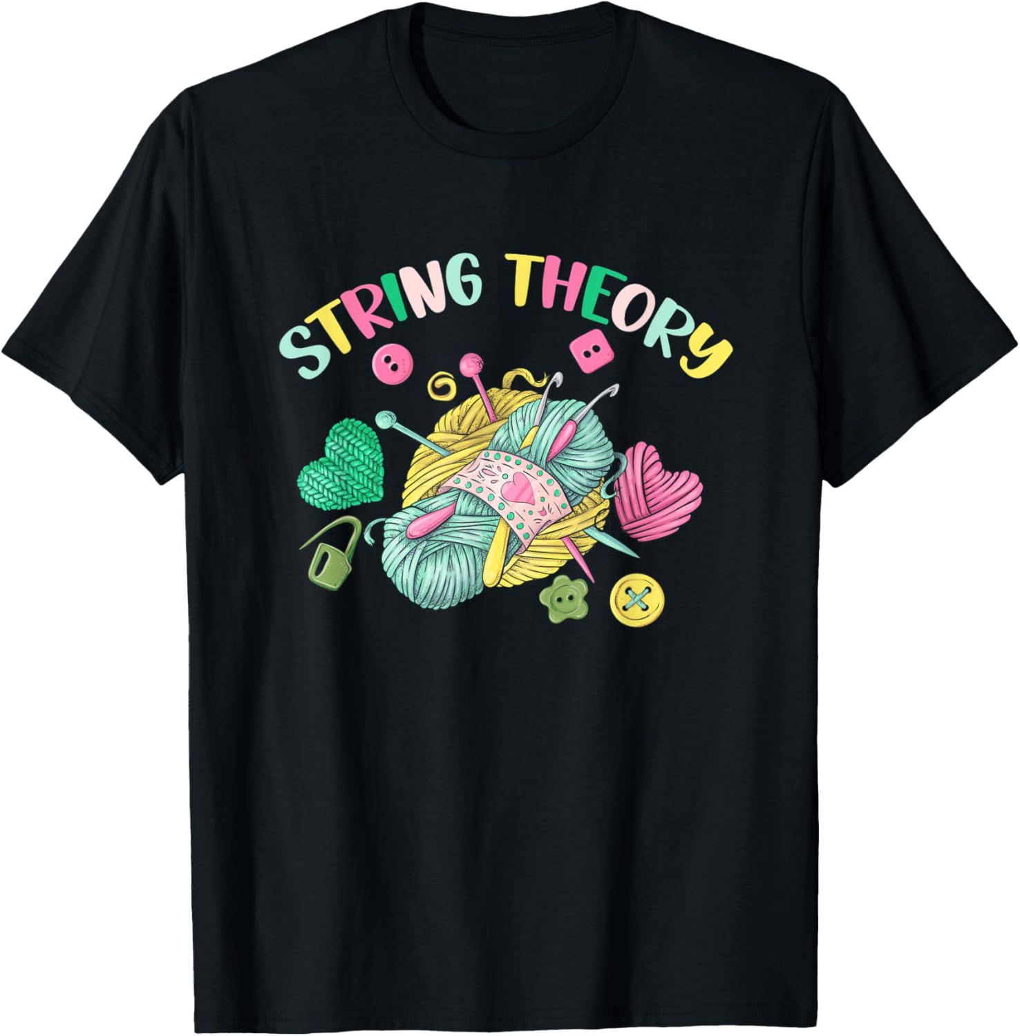 Entangled String Theory Higgs Boson Physics Knitting Yarn