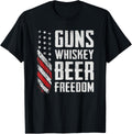Guns Whisky Beer Freedom Usa Pro Guns Drinking Funny Gun