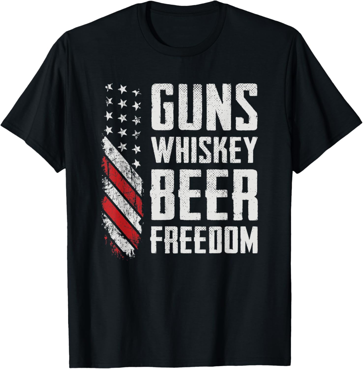 Guns Whisky Beer Freedom Usa Pro Guns Drinking Funny Gun