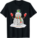 Funny Crocheting Christmas Idea Snowman Yarn