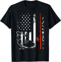 Fishing American Flag Usa Fishersman Boat