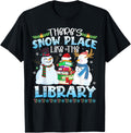 Librarian Christma Shirt Theres Snow Place Like The Library