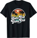 Suns Out Guns Out Funny Beach Vacation Retro Surfing