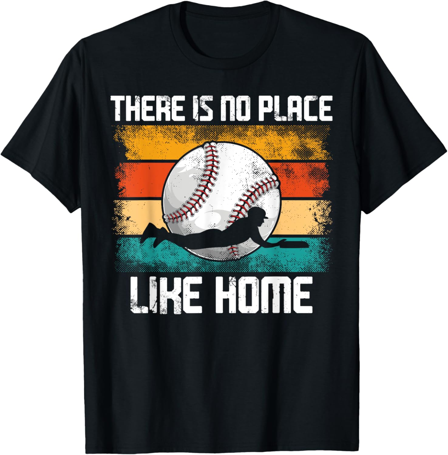 Baseball Fan Field Diamond Vintage Retro There Is No Place
