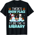 There's Snow Place Like The Library Book Snowman Christmas