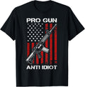 Pro Gun Anti Idiot 2Nd Amendment Ar15 Guns Usa Flag